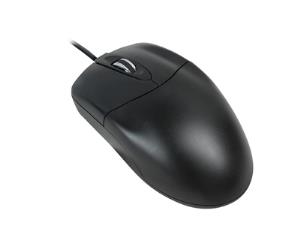3-btn USB Black Optical Scrollmouse