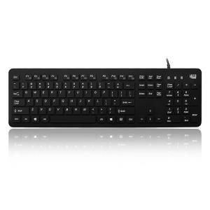 Akb-235ub Adesso Desktop Antimicrobial Waterproof Touchpad Keyboard