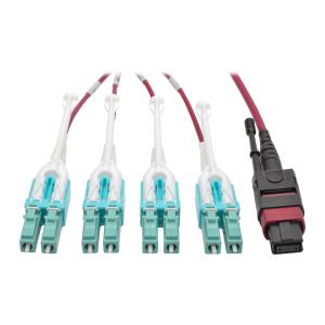 2M MTP/MPO 8XLC FAN-OUT FIBER CABLE 40GBE OM4 PLENUM-RATED